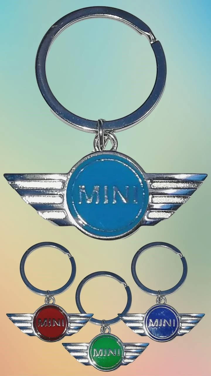 Porta chaves metálico Mini one cooper